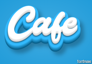 Cafe Effet de texte