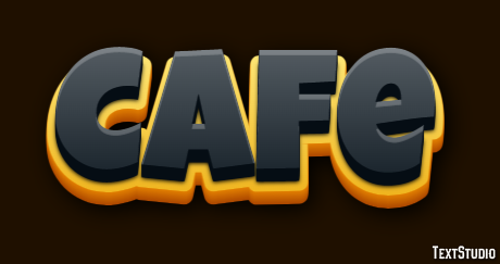 Cafe Effet de texte