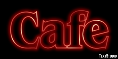 Cafe Effet de texte