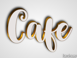 Cafe Effet de texte