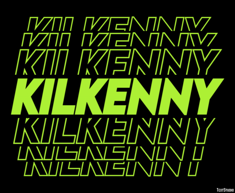 Kilkenny Effetto testo