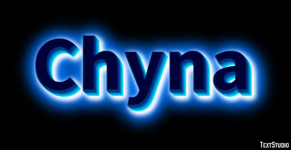 Chyna Text Effect