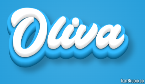 Oliva Texteffekt