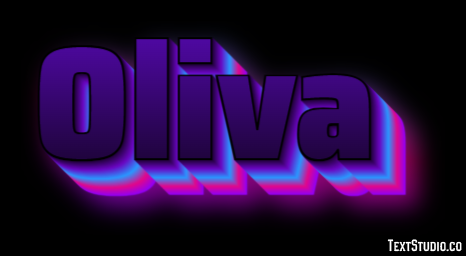 Oliva Texteffekt