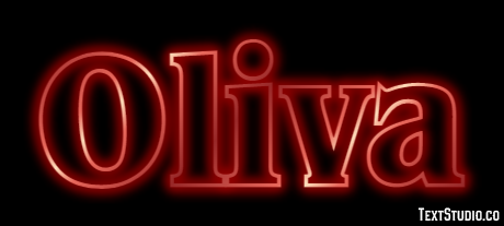 Oliva Texteffekt