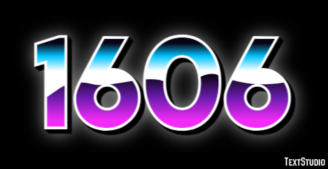 1606 Tekst Effect