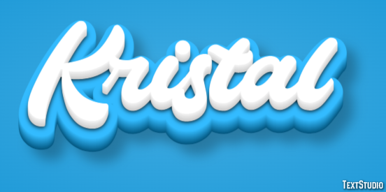 Kristal Text Effect