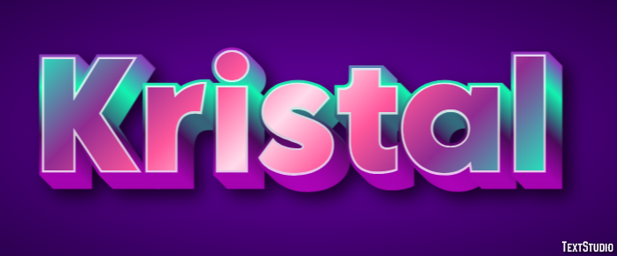 Kristal Text Effect