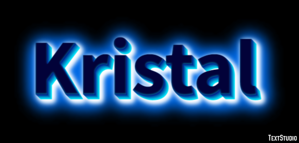 Kristal Text Effect