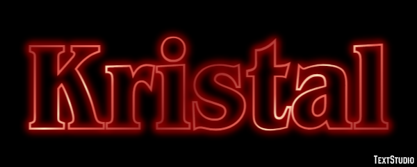 Kristal Text Effect