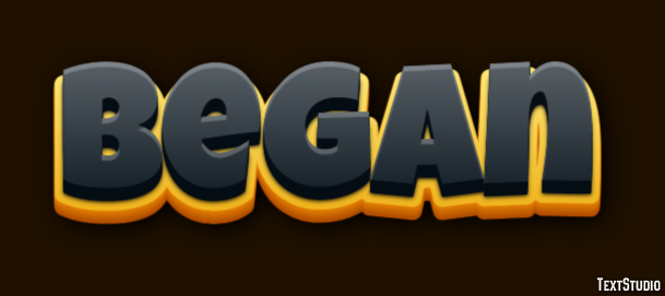 Began Text Effect