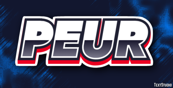 Peur Effet de Texte