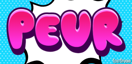 Peur Effet de Texte