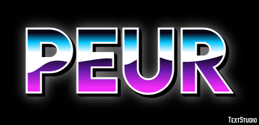 Peur Effet de Texte