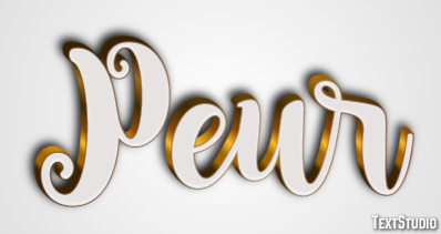 Peur Effet de Texte