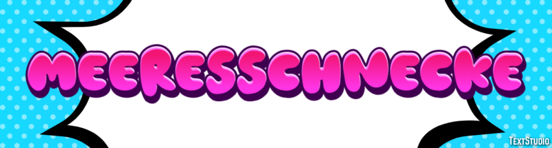 Meeresschnecke Texteffekt