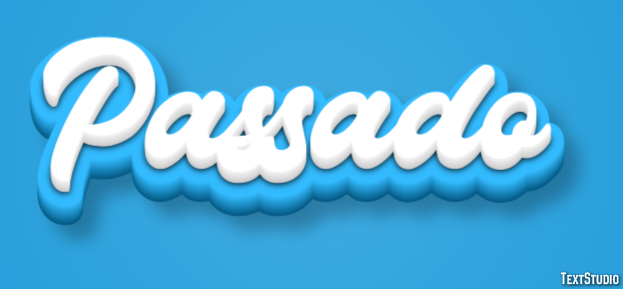 Passado Text effect