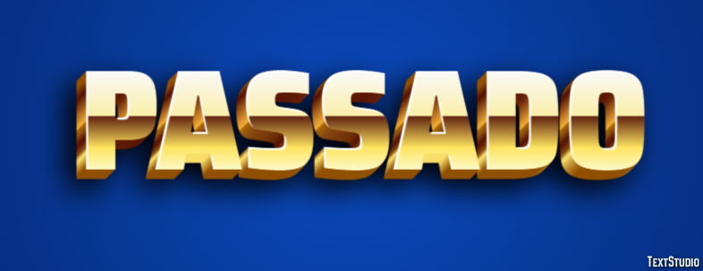 Passado Text Effect