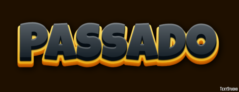 Passado Text Effect
