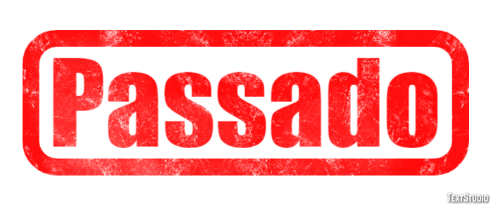 Passado Text effect