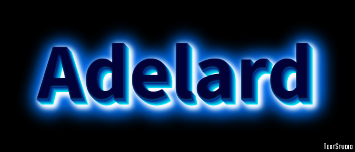 Adelard Efecto de Texto