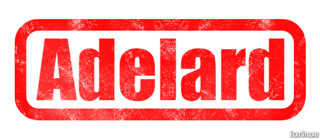 Adelard Effet de texte