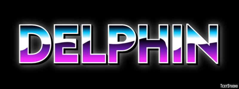 Delphin Text Effect