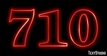 710 Effetto testo