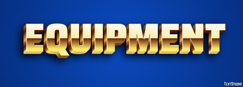 Equipment Text Effect