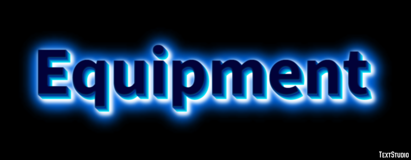Equipment Text Effect