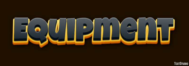 Equipment Text Effect