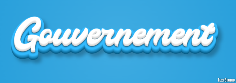 Gouvernement Efecto de Texto