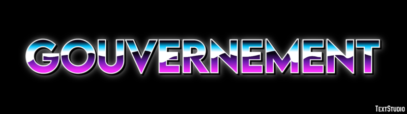 Gouvernement Effet de texte