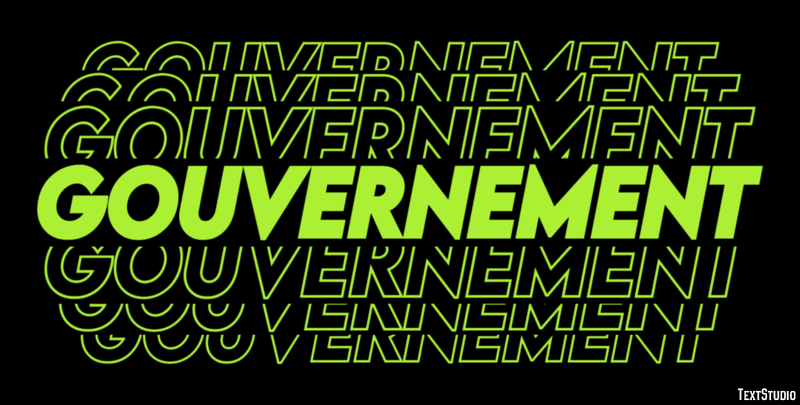 Gouvernement Effet de Texte