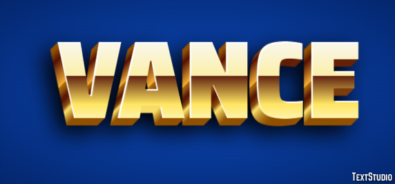 Vance Texteffekt