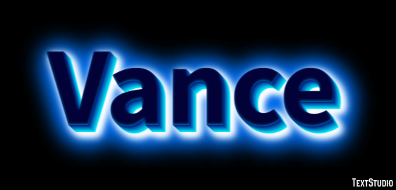 Vance Text Effect