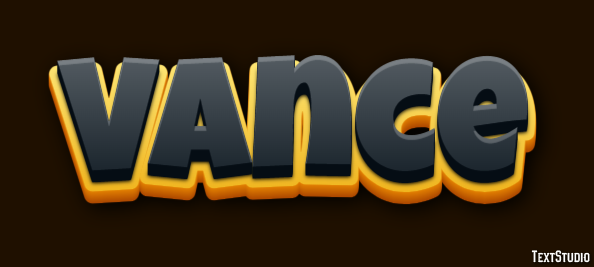 Vance Texteffekt