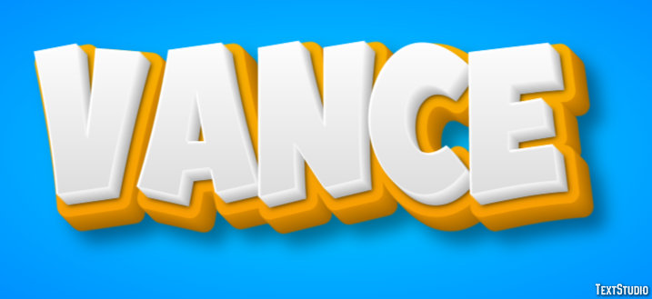 Vance Texteffekt