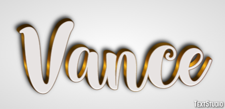 Vance Texteffekt