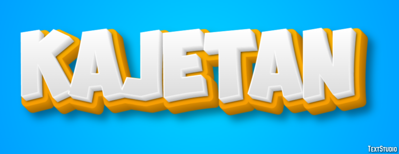 Kajetan Efekt tekstowy