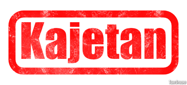 Kajetan Effet de Texte