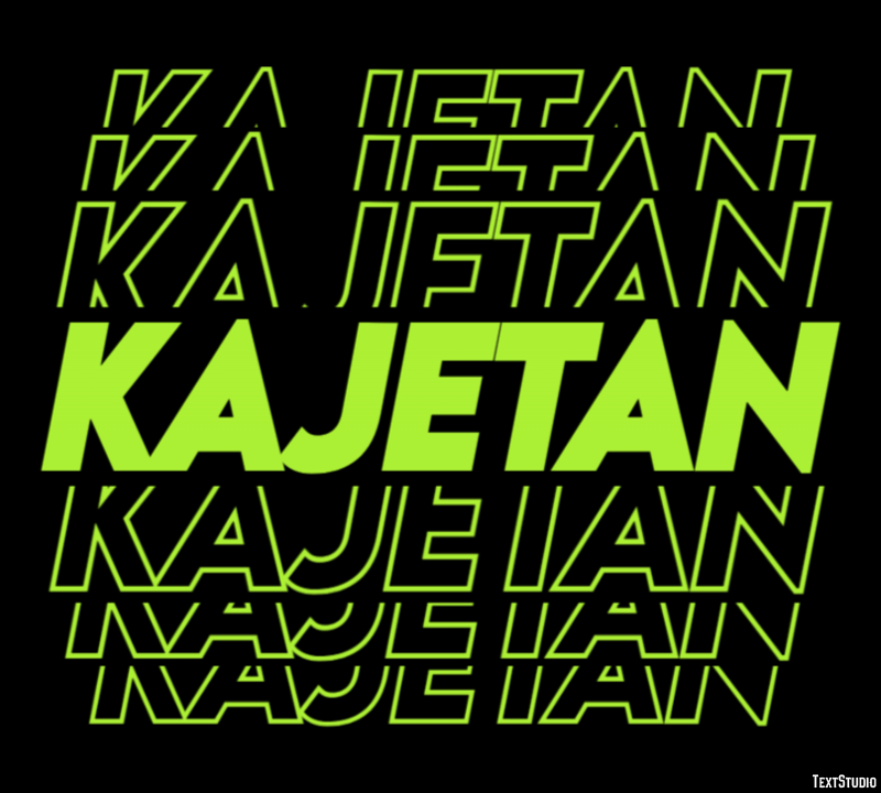 Kajetan Effet de Texte