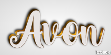 Avon Text Effect