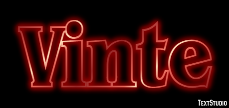 Vinte Effetto testo