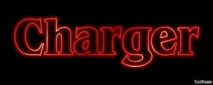 Charger Tekst effect