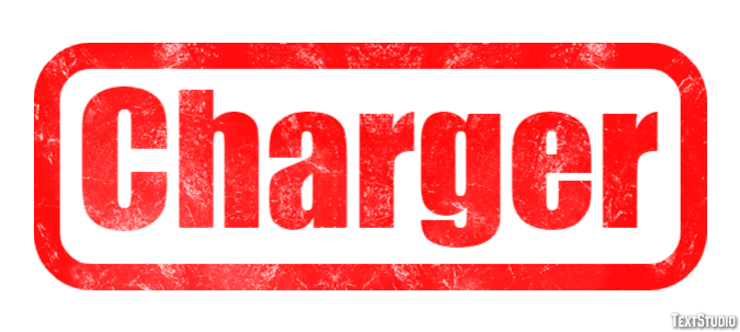 Charger Tekst effect