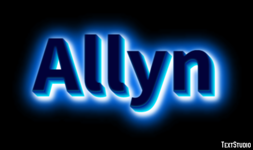 Allyn Efekt tekstowy