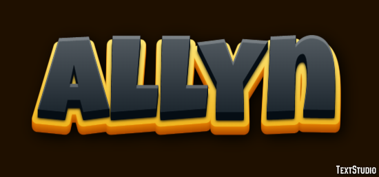 Allyn Text Effect