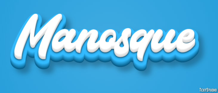 Manosque Effet de Texte