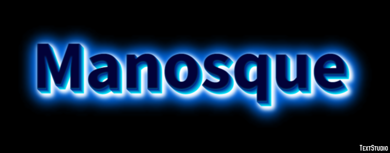 Manosque Effet de Texte